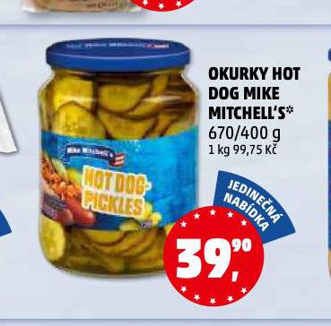 OKURKY HOT DOG MIKE MITCHELL'S