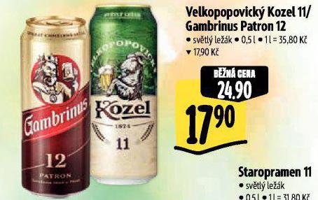 PIVO GAMBRINUS PATRON 12