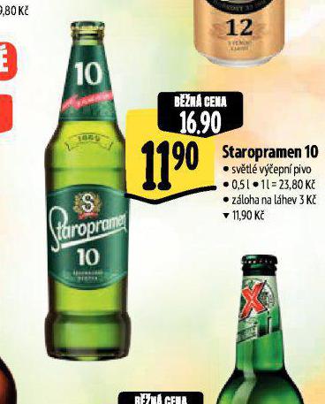PIVO STAROPRAMEN 10