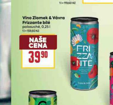 VNO ZLOMEK & VVRA FRIZZANTE BL