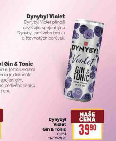 DYNYBYL VIOLET GIN & TONIC