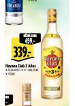 HAVANA CLUB 3 ANOS