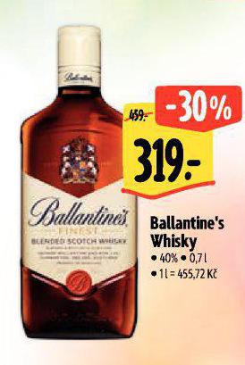 BALLANTINES SKOTSK WHISKY