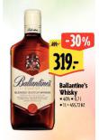 BALLANTINES SKOTSK WHISKY