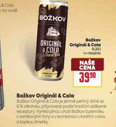BOKOV ORIGINL & COLA
