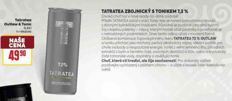 TATRATEA OUTLAW & TONIC