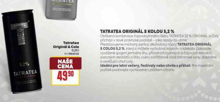 TATRATEA ORIGINAL & COLA