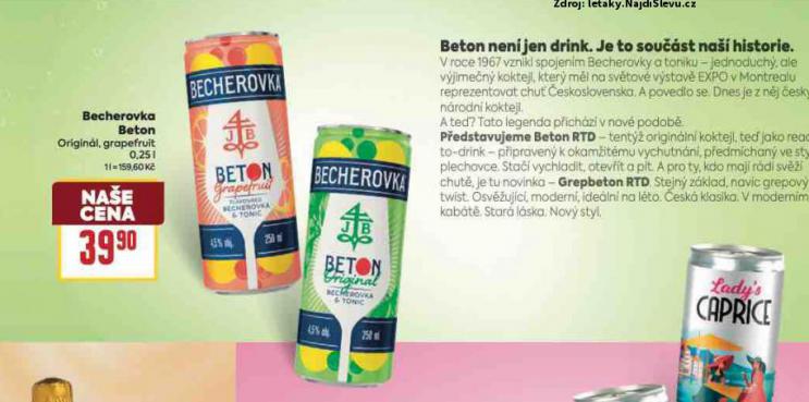 BECHEROVKA BETON