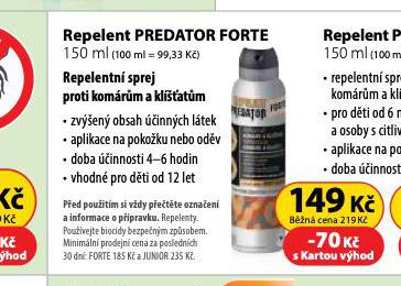 REPELENT PREDATOR FORTE