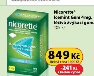 NICORETTE ICEMINT GUM