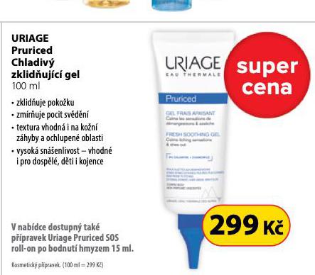 URIAGE PRURICED CHLADIV ZKLIDUJC GEL