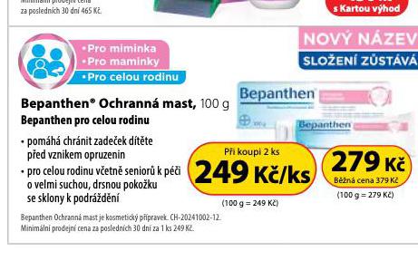 BEPANTHEN OCHRANN MAST