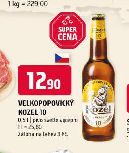 PIVO VELKOPOPOVICK KOZEL