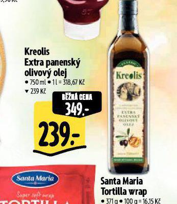 KREOLIS  EXTRA PANENSK OLIVOV OLEJ