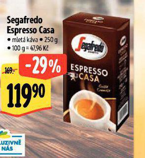 SEGAFREDO ESPRESSO CASA MLET KVA