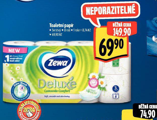 ZEWA DELUXE TOALETN PAPR