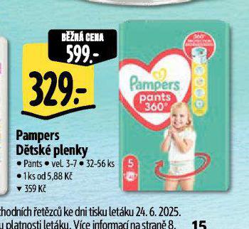 PAMPERS DTSK PLENKY