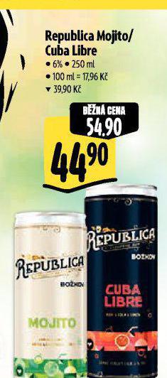 REPUBLICA MOJITO / CUBA LIBRE
