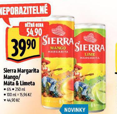 SIERRA MARGARITA MANGO / MTA & LIMETA