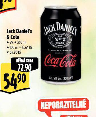 JACK DANILES AND COCA COLA