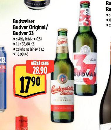 PIVO BUDVAR 33