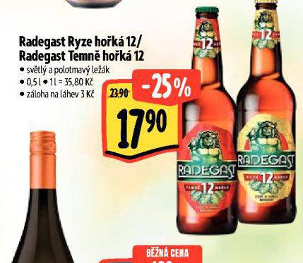PIVO RADEGAST TEMN HOK 12