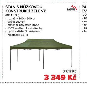 STAN S NَKOVOU KONSTRUKC ZELEN