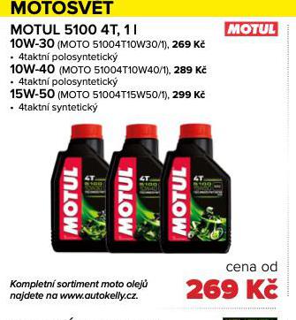 MOTOROV OLEJ 10W-40