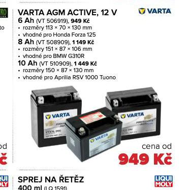 AUTOBATERIE 8 Ah