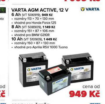 BATERIE 10 Ah