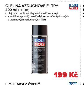 OLEJ NA VZDUCHOV FILTRY