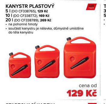 KANYSTR PLASTOV 20 L