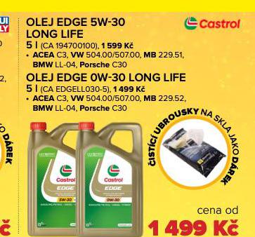 MOTOROV OLEJ EDGE 0W30 LONG LIFE