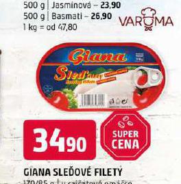 GIANA SLEOV FILETY