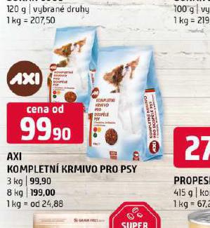 AXI KOMPLETN KRMIVO PRO PSY