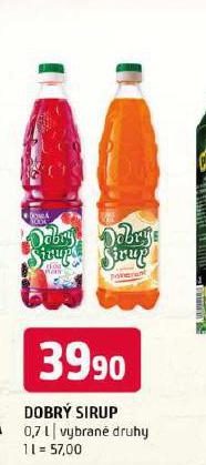 DOBR SIRUP