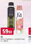 FA DEODORANT