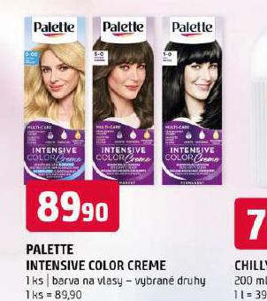 PALETTE INTENSIVE COLOR CREME