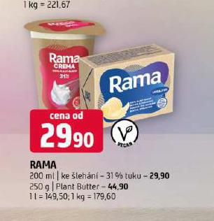 RAMA PLANT BUTTER