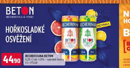 BECHEROVKA BETON