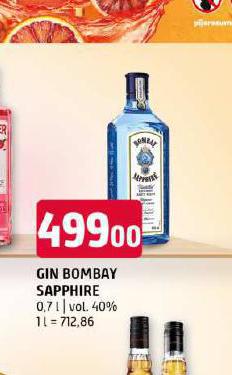 GIN BOMBAY SAPPHIRE