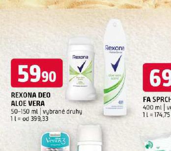 REXONA DEO ALOE VERA