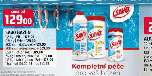 SAVO BAZN TABLETY MAXI 3v1