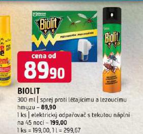 BIOLIT ELEKTRICK ODPAOVA