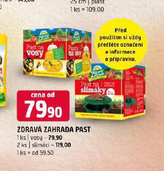ZDRAV ZAHRADA PAST NA VOSY