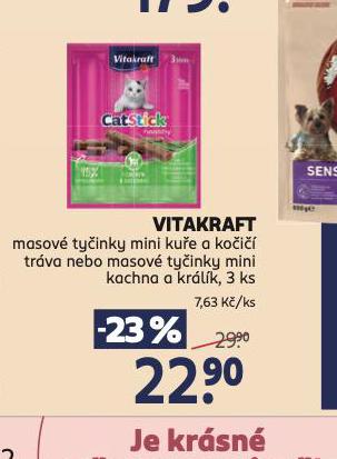VITAKRAFT TYINKY PRO KOKY