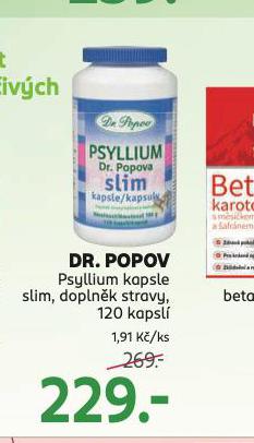 DR. POPOV PSYLIUM KAPSLE SLIM