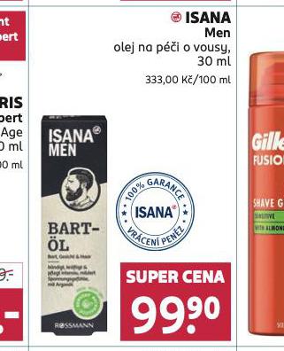 ISANA MEN OLEJ NA PI O VOUSY
