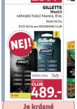 GILLETTE MACH3 NHRADN HLAVICE