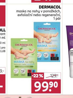 DERMACOL MASKA NA NOHY